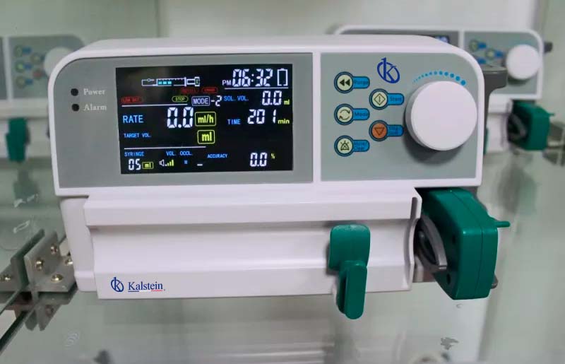 Cuidados y mantenimiento de una bomba de infusión