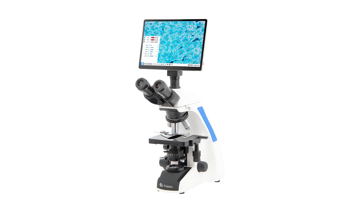 Microscopio Digital con Pantalla Táctil LCD YR05782: Innovación en Laboratorios